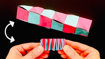 Sticky Note Origami Transformer Toys - Paper Toys - Origami Magic Cube - Post-it Origami