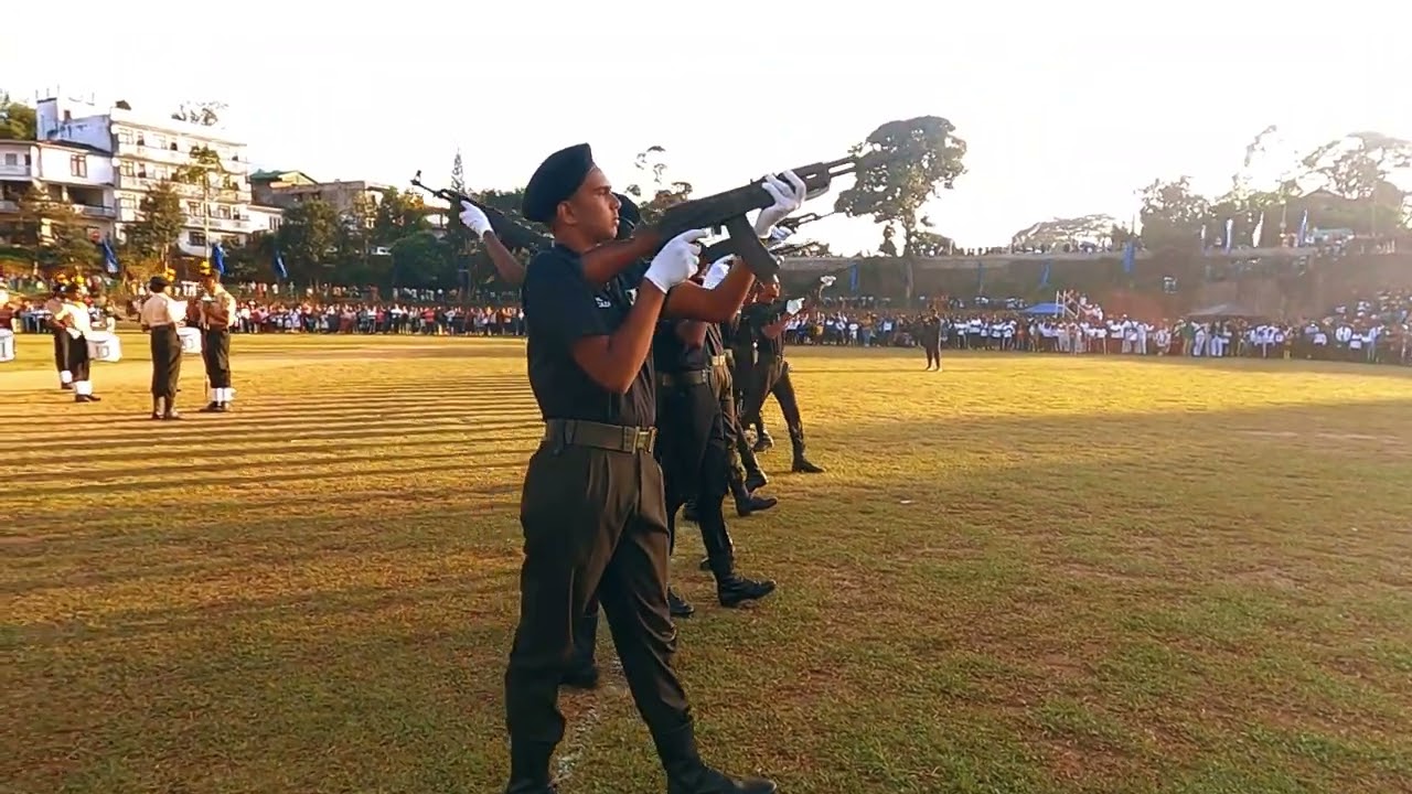 Defence Cadet Platoon Drill Display | Annual Interhouse Sport-meet - 2024 | #stcb #tattoodisplay