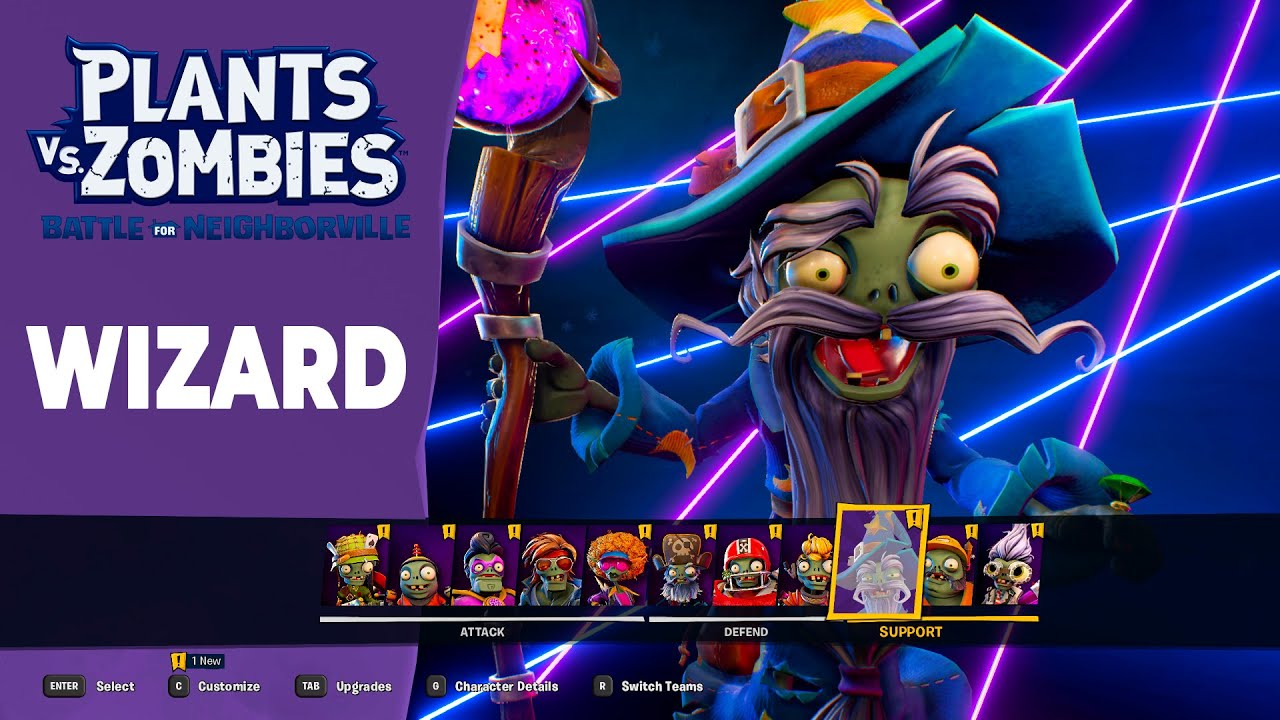 Wizard Zombie is the next character in Plants vs. Zombies: Battle for  Neighborville – Destructoid