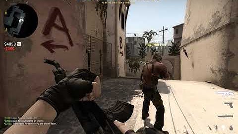 Craziest competitive CS:GO match ever (4 bots vs a team of 5)