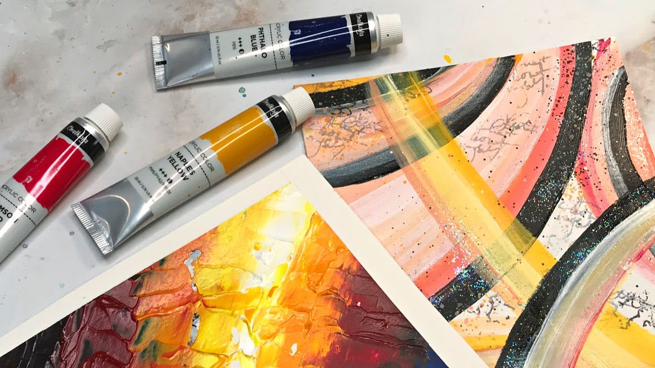 Chalkola Acrylic Paints - Art Supply Explore | Jessica Sanders Art