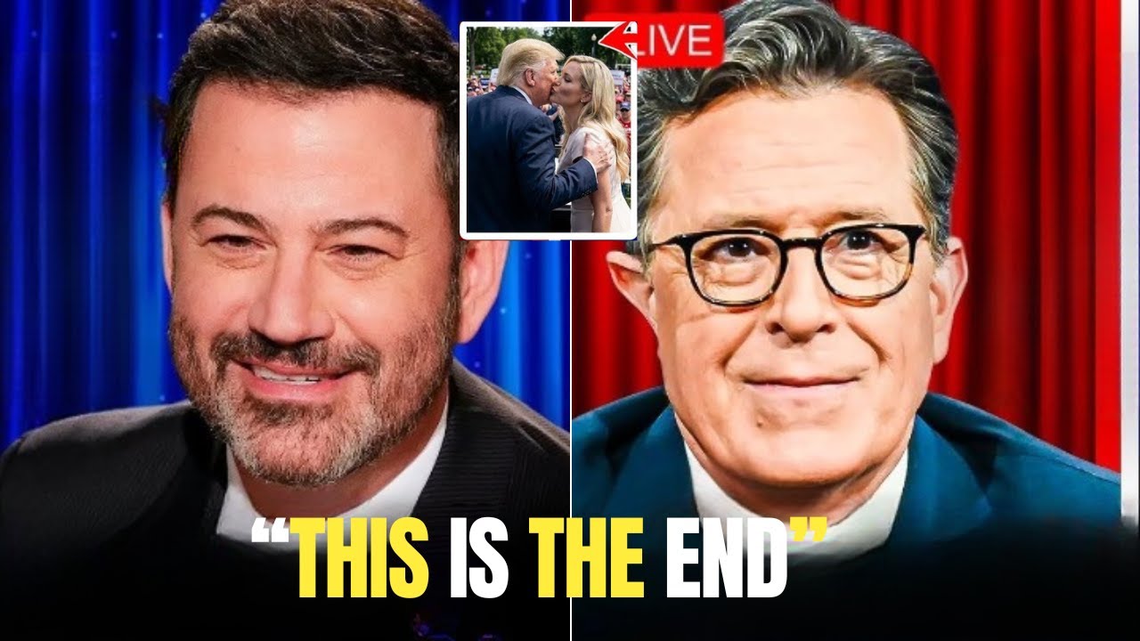 Трамп вышел из себя после того, как Джимми Киммел и Стивен Кольбер разоблачили его в прямом эфире...