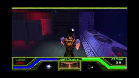 Bruce Campbell just being Bruce Campbell in Broken Helix (PS1)