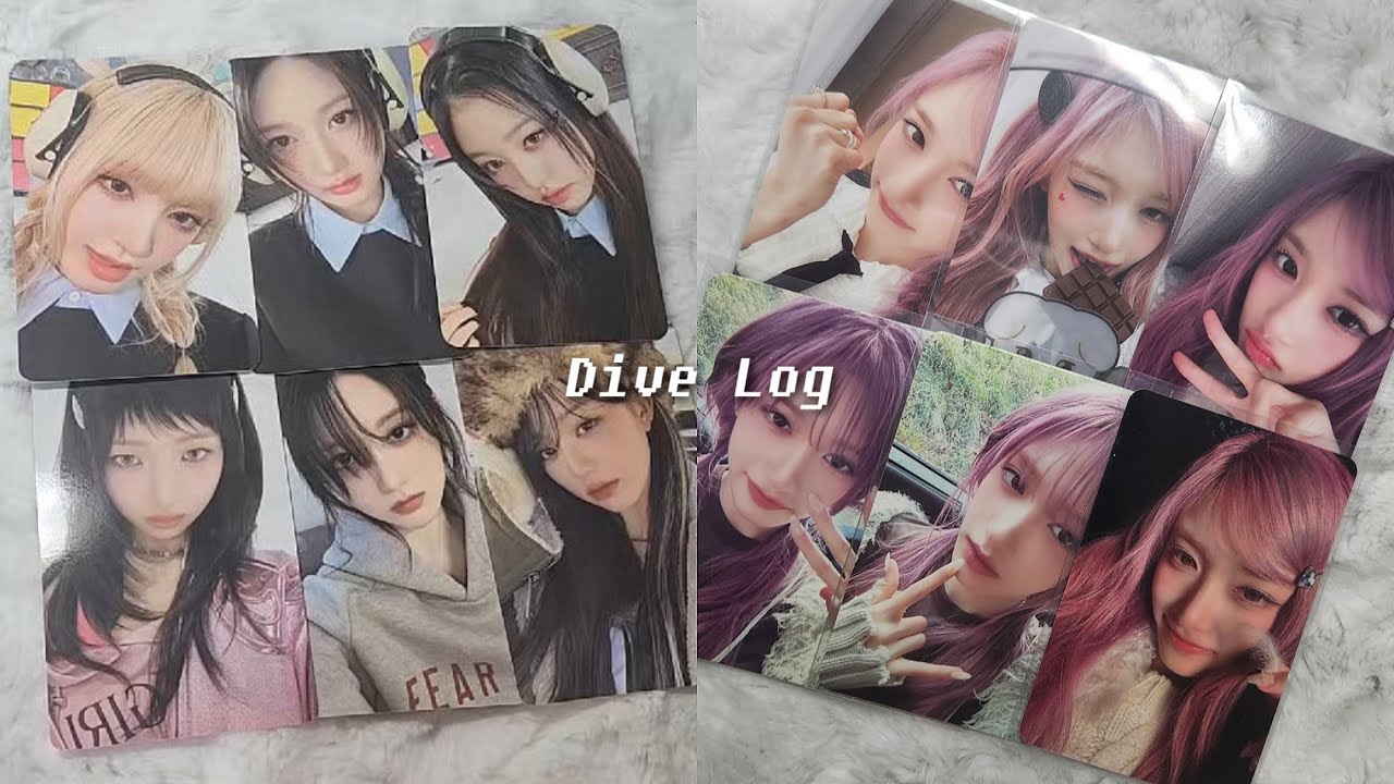 [다이브로그]  어디에서도 애기니를 지키기 💕 준등기깡 • 반택깡 • 앨범깡 • 위드뮤 2차 럭드 • 오프깡 • 공방포카 • 아이브 • 잇프