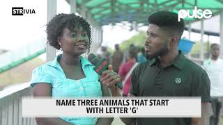 Name Three Animals That Start with Letter 'G' | Pulse Tv strivia