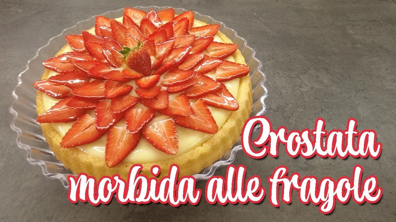 Crostata morbida alle fragole | semplice e deliziosa!