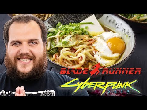 le-ramen-vÉgÉ-du-futur-!-blade-runner-/-cyberpunk2077,-œuf-coulant,-shoyu,-légumes-glacés,-tofu-etc.