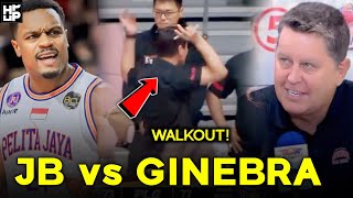 EPIC WALKOUT NI COACH! Ayaw kalabanin ni Justin Brownlee ang mga Pinoy?