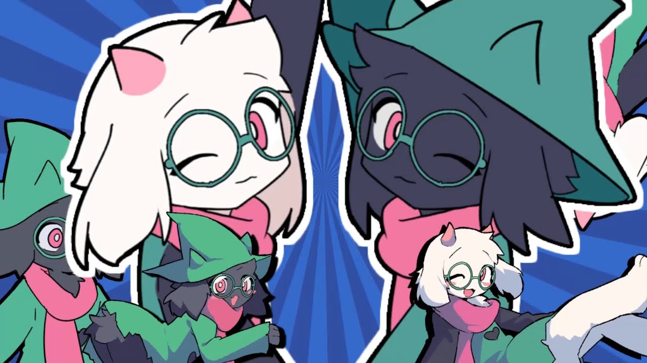 【手描きDELTARUNE】ラルセイで天天天国地獄国