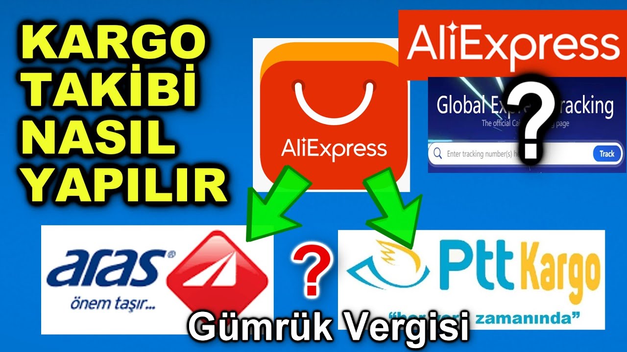 aliexpress kargo takibi nasıl yapılır aras kargo vs ptt kargo