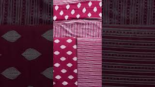 Three Piece =Top +Button +Dupatta #Cotton#fabrics #collection #with#tarun.