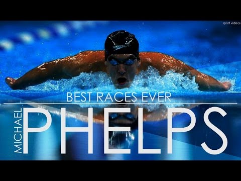 Michael Phelps BEST RACES EVER   MOTIVATION   TRAINING