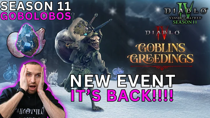Goblin Event Is Back Bigger Than Ever In Diablo 4 Season 11!