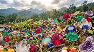 GOLD VDO#Unbelievable Crystal & Ruby Discovery in the Mountains