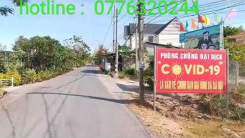 Bán đất Thổ cư mặt tiền xe tải , phước lâm cần giuộc 5m x 20m giá 950tr| BĐS cần giuộc Long an