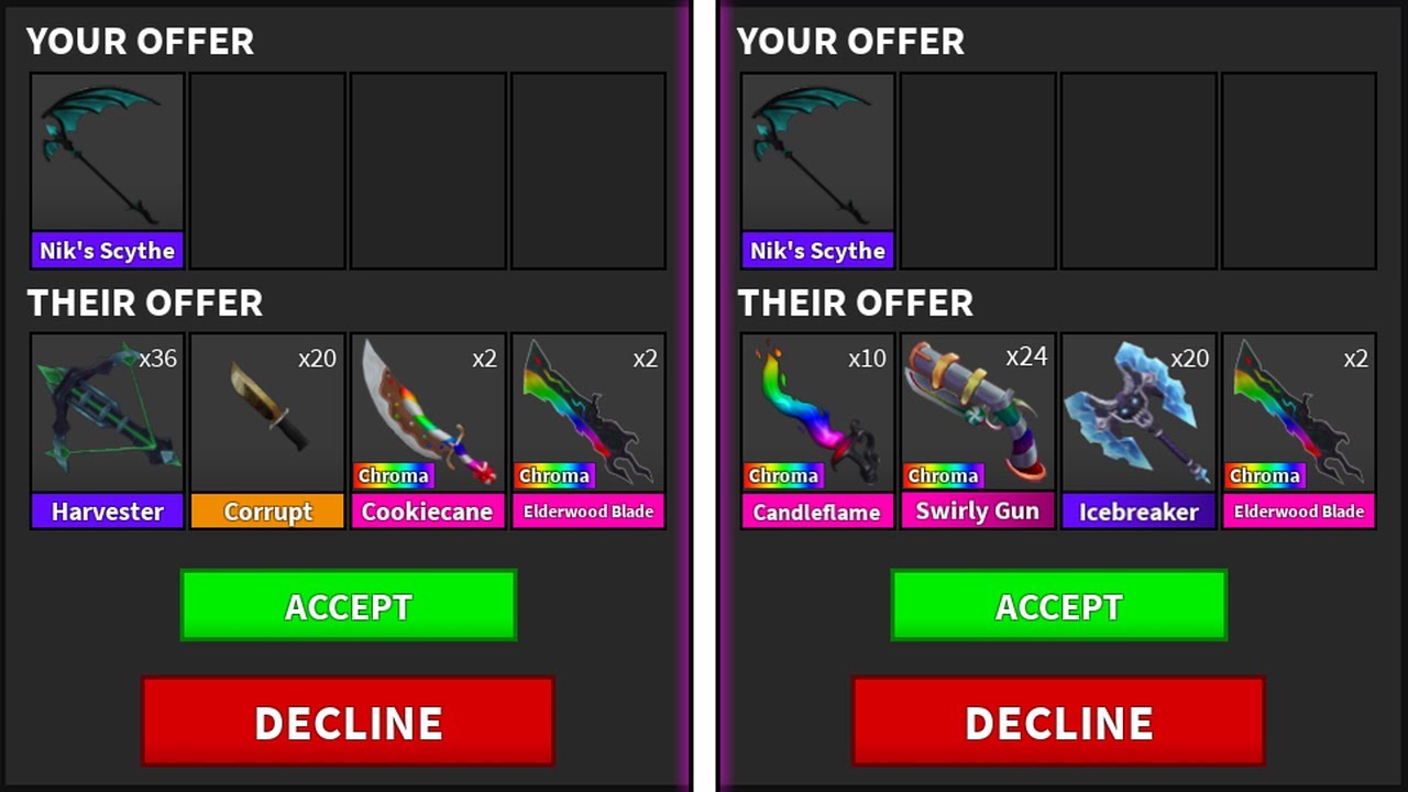 WHAT DO PEOPLE OFFER FOR RAINBOW GODLY IN MM2! 