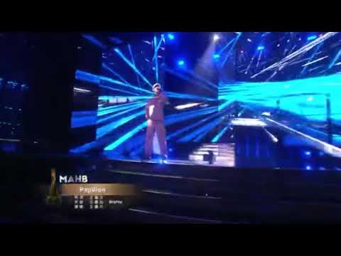 [JacksonWang王嘉尔] Performing «Papillon» at the opening of MAHB Awards