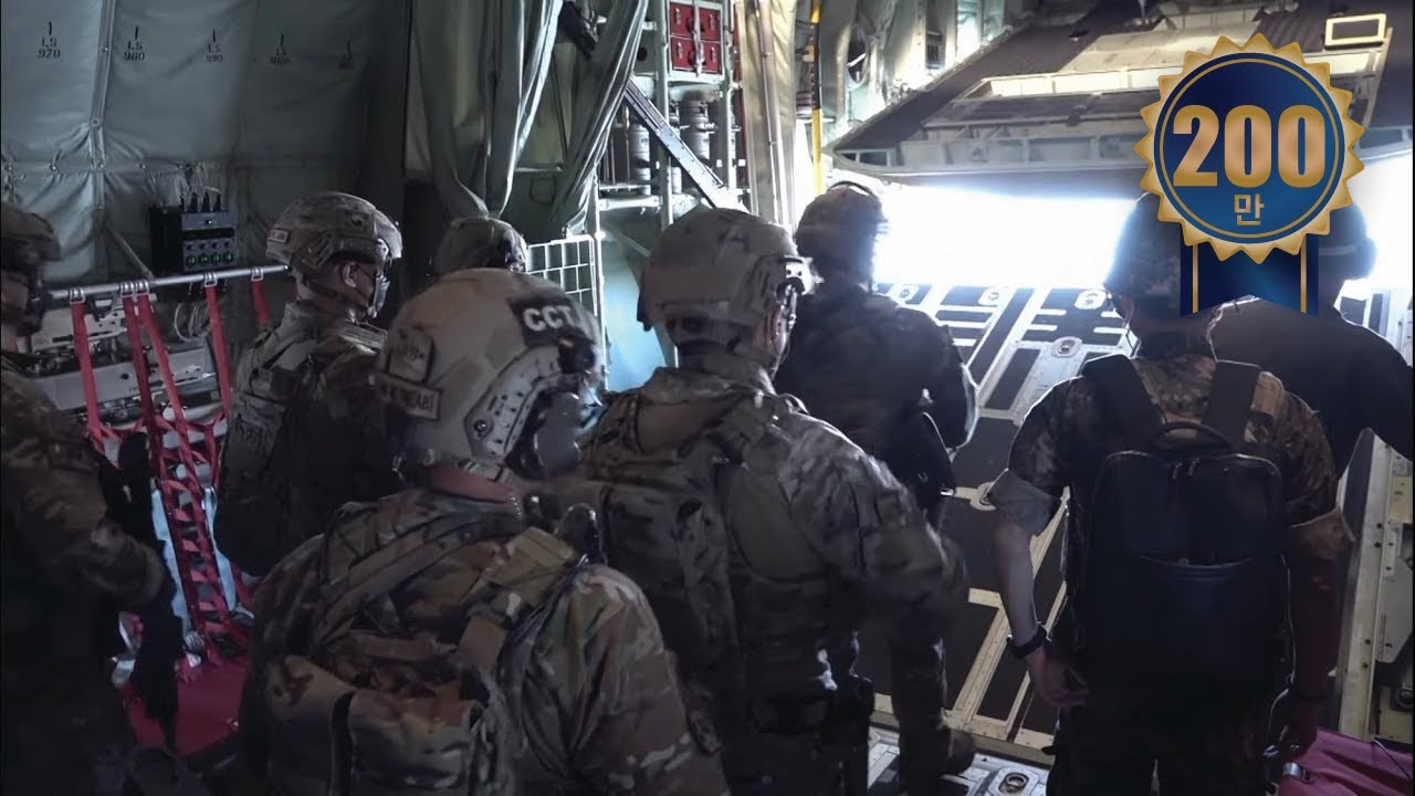 공군, '미라클 작전' 출발 및 임무수행 영상 (항공촬영사 현지 동행)