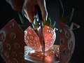 cutting Glass Fruits Strawberry 🍓 ASMR #asmr #cuttingfruit #comment #subscribe #aiasmr #viralvideo