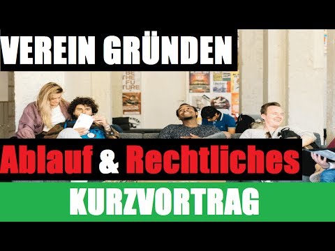 Video: So Eröffnen Sie Einen Verein