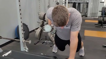 Dumbbell 1 Arm Row from Push Up Position