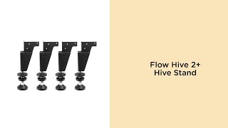 Flow Hive 2+ & Flow Hive 2 ThermoGrade Paulownia Hive Stand assembly (Leg Kit)