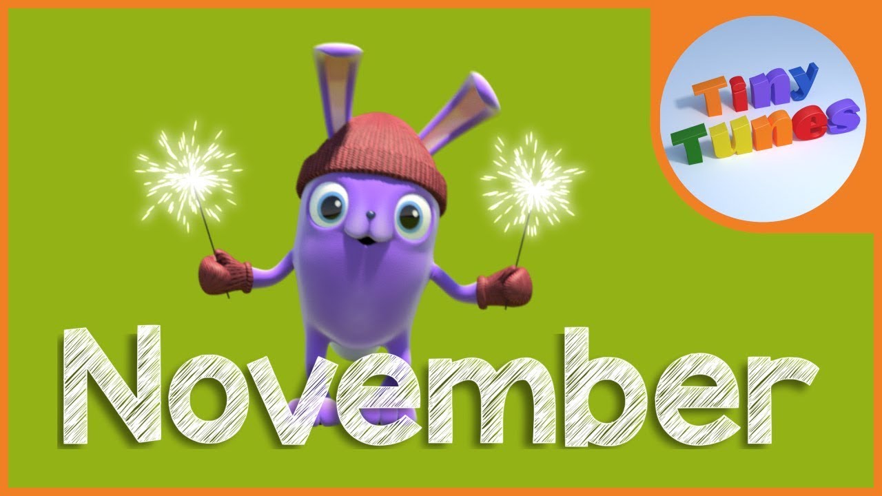 English Months Of The Year Song 12 Months Of The Year Song Tiny