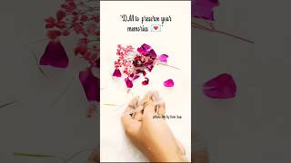 😱😇From Fresh Flower to Forever Memory 🌸❤️| Flower Preservation Magic #viral #shorts #viralvideo #art
