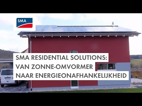 SMA Residential Solutions: van zonne-omvormer naar energieonafhankelijkheid