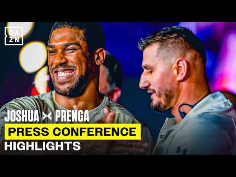"Conquer The Universe!" Anthony Joshua vs. Kristian Prenga | Official Press Conference Highlights