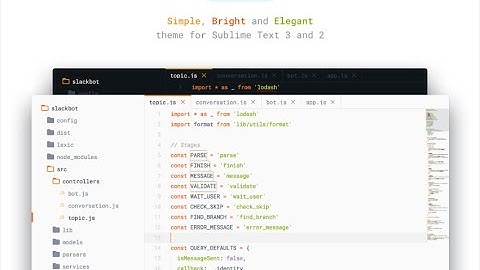 Sublime Text - Ayu Theme