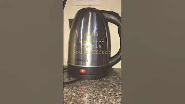 ASMR Electric Kettle Boiling Sound Effect Satisfying Sound Asmr 
