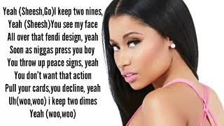 Nicki Minaj-Yikes ( Lyrics)