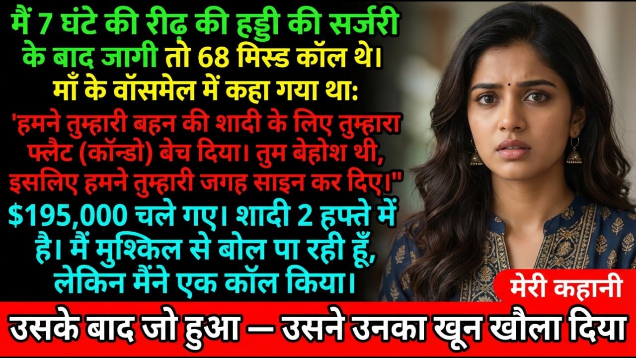 मेरे माता-पिता ने मेरी सर्जरी के दौरान मेरा $195,000 का फ्लैट बेच दिया — बिना यह जाने कि मैं पूरी...