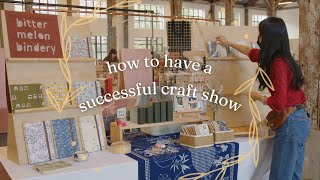 A craft market vlog - preparation, display, pricing, and more! screenshot 2