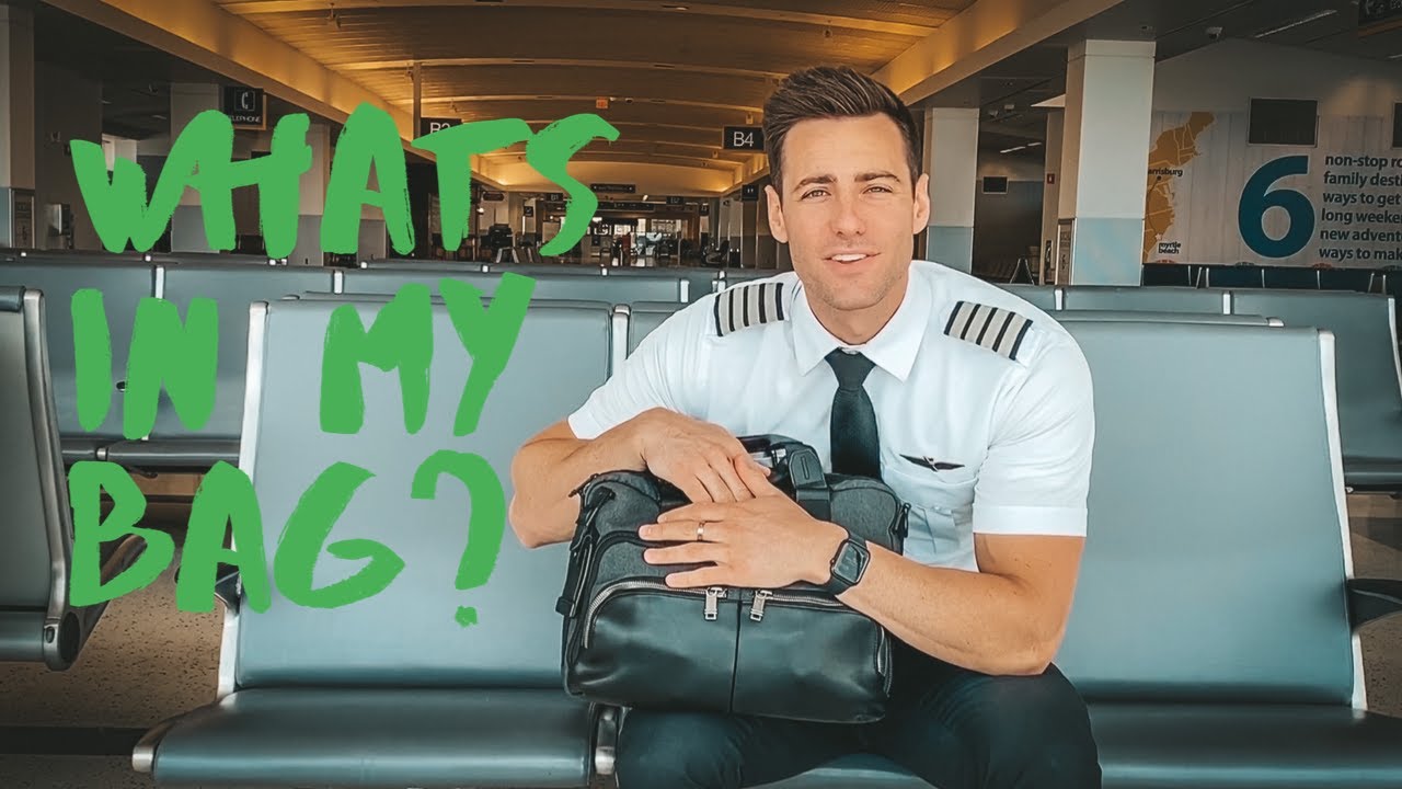 What's In A Pilot's Bag? Do We Carry Face Masks? 