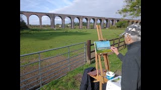 Harringworth Viaduct in detail & being crossed by Jubilee class locomotive 45596 'Bahamas' 16.10.21 by Andy Bennett 208 views 2 years ago 4 minutes, 51 seconds