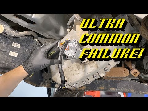 2004-2020 Ford F-150 Four Wheel Drive Inoperative DTC P1867: Transfer Case Shift Motor Replacement