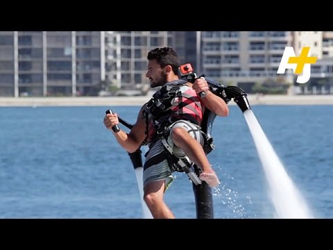 Videó: Jetlev vízzel működő jet pack már eladásra, nem égeti le a lábad