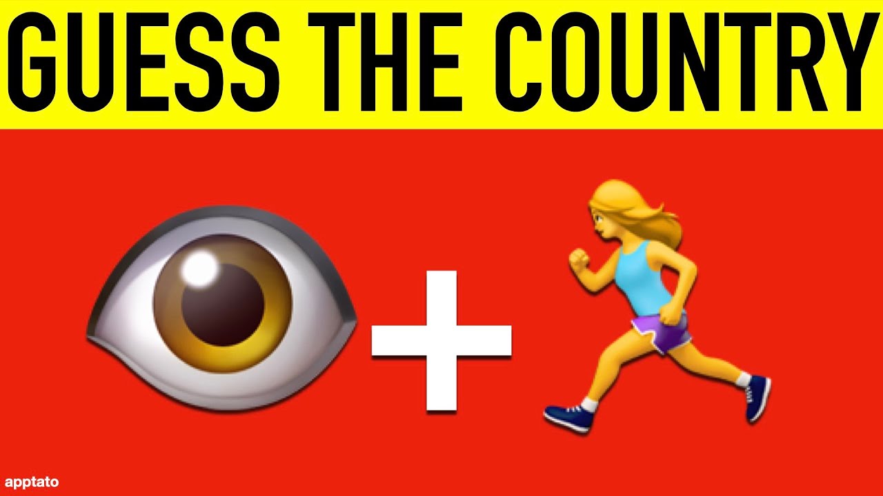 EMOJI GAME QUIZ 2 Guess the Country by Emoji Challenge (20 Countries