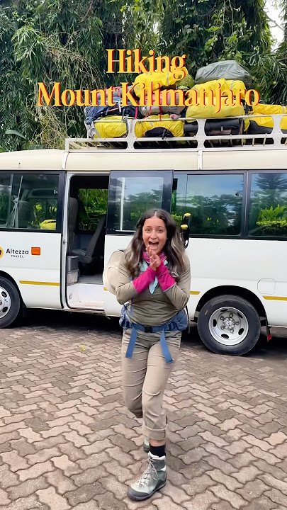 Hiking Mount Kilimanjaro Day 1 🥾@AltezzaTravel #mountkilimanjaro #tanzania #hikingadventures