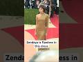 Zendaya rocks gold color dress