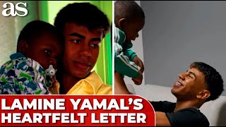 LAMINE YAMAL'S HEARTFELT LETTER to his LITTLE BROTHER and children worldwide captivates everyone