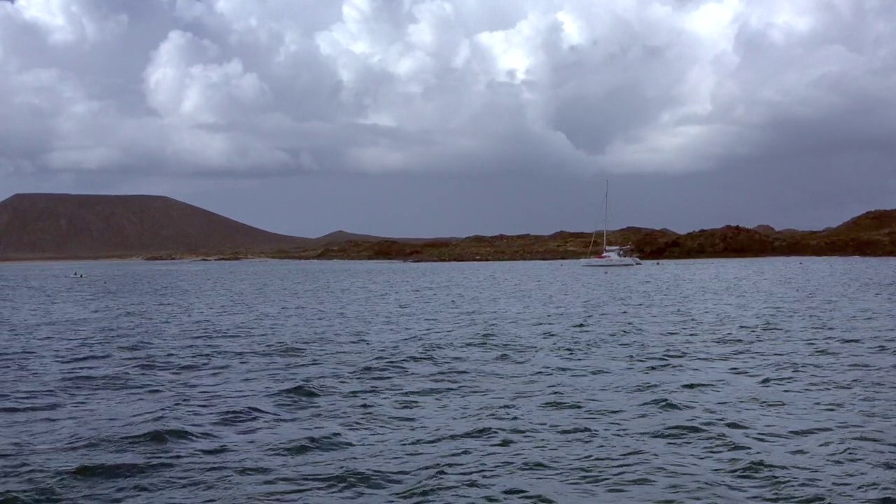 Boat trip from Isla de Lobos, Fuerteventura canarias baila