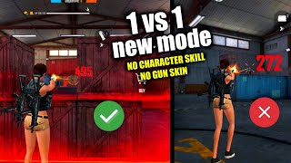 LONE WOLF MODE (1VS1) | no gun skin , no character skill