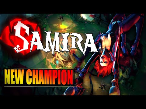 SAMIRA NEW CHAMPION COMBO MARKSMAN Teaser - League of Legends