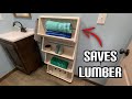 The &quot;LUMBER SAVING&quot; Shelf (EASY to Build)