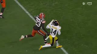 George Pickens UNBELIEVABLE One Handed Catch vs Browns