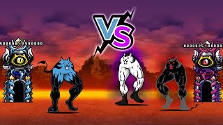 The Battle Cats - Malevolent Macho Legs Cat VS All Macho Legs Cat!