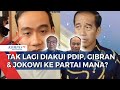 Bukan lagi kader pdip gibran siap gabung partai politik saya dan pak jokowi beda jalan